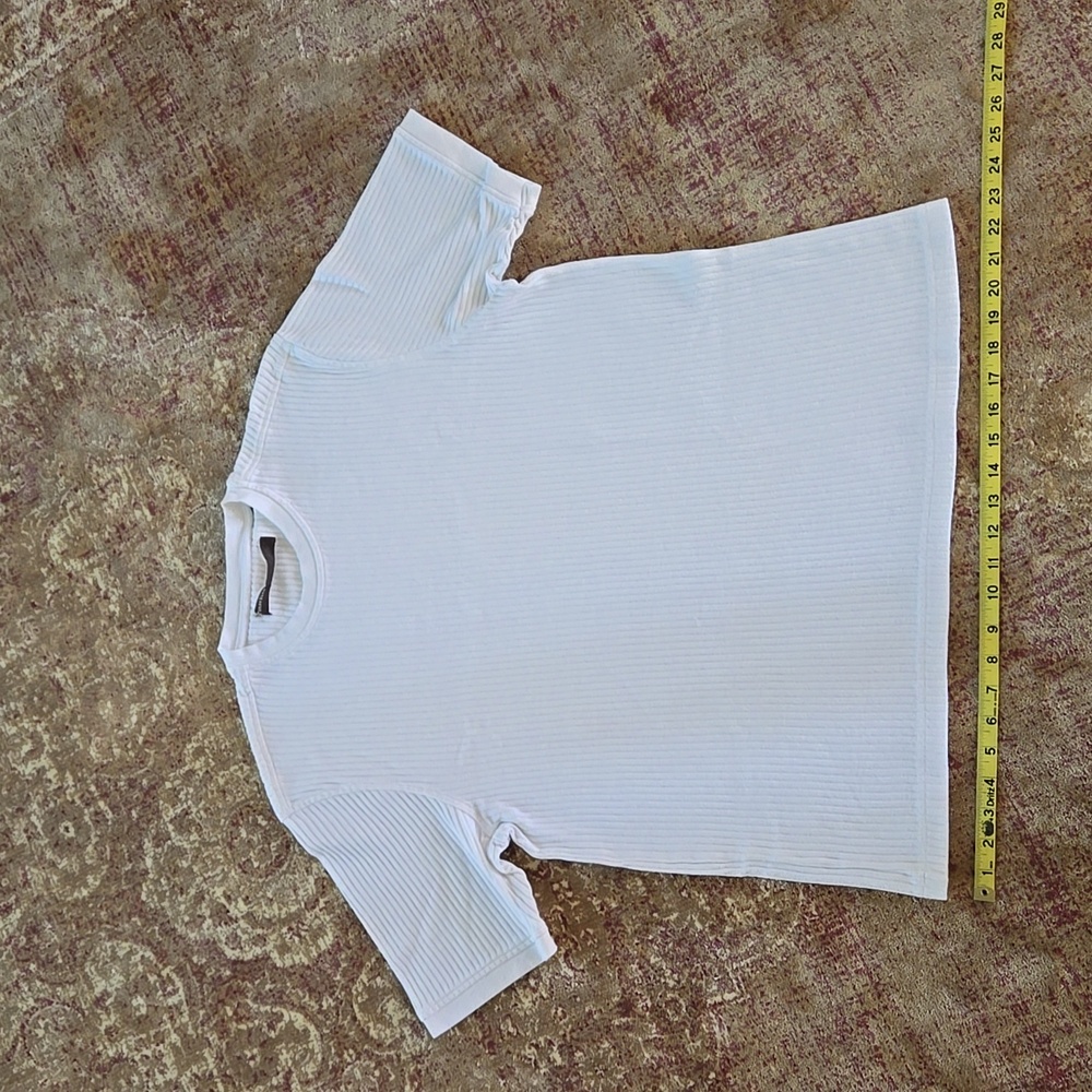 Men's Perry Ellis Rib Knit Crew Neck Tee